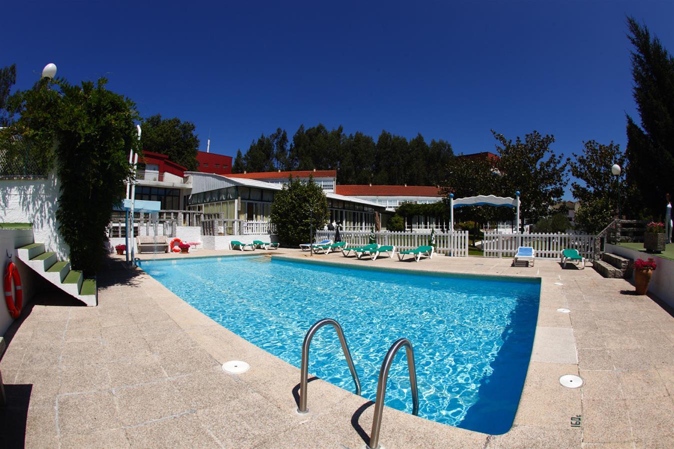 Pension Compostela Inn Cacheiras Eksteriør billede